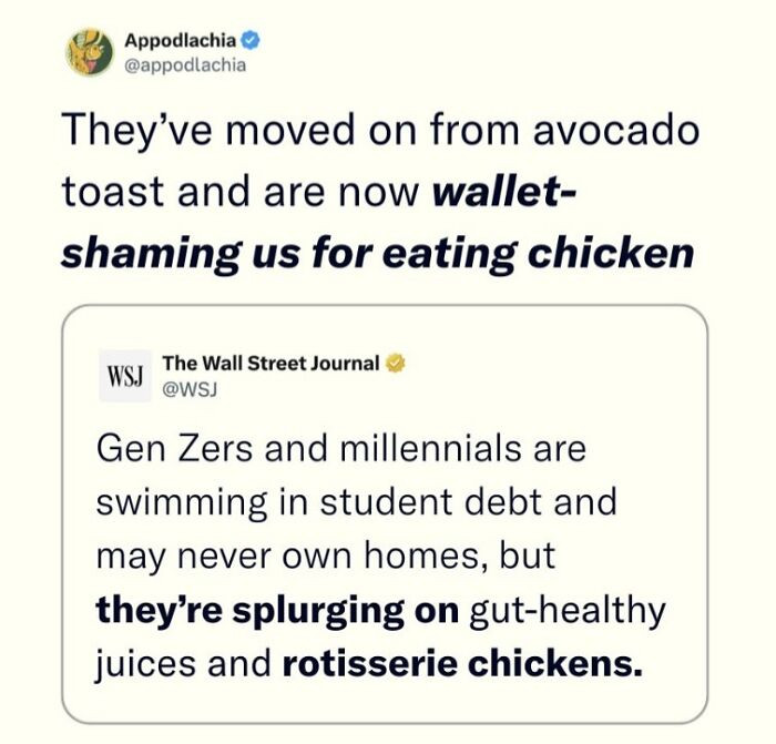 "Who Knew Buying Rotisserie Chicken And Juice Was “Splurging"