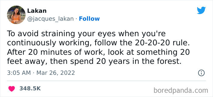 25. The 20-20-20-20 Rule for the Overworked