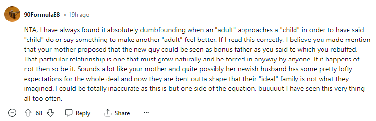 Grow naturally - don't force