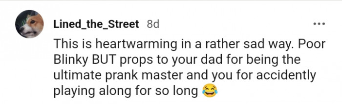 8. A heartwarming but rather sad story