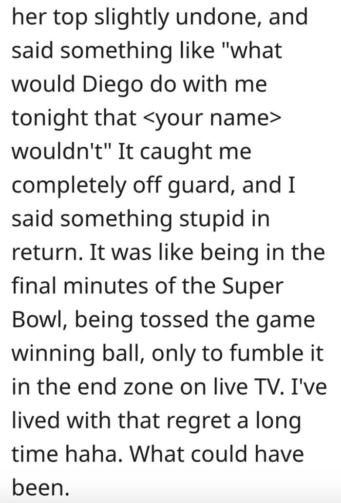 6. What could've happened...