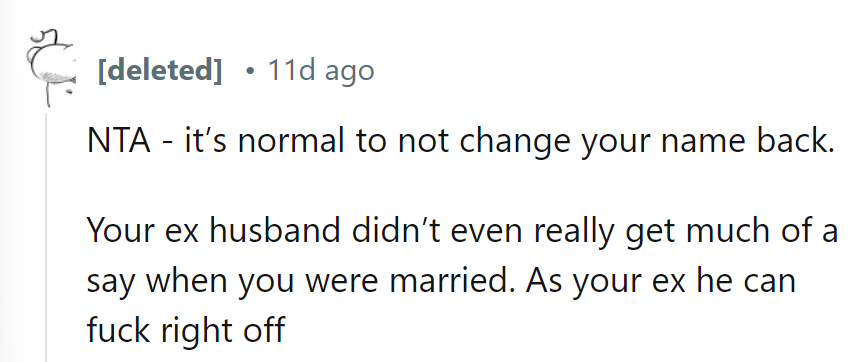 His Opinion Is Like Yesterday's News—Irrelevant.