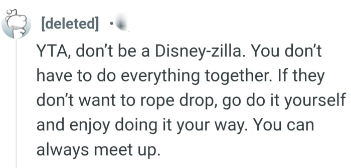 Let's head into the comments section and find out what other Redditors have to say about the story