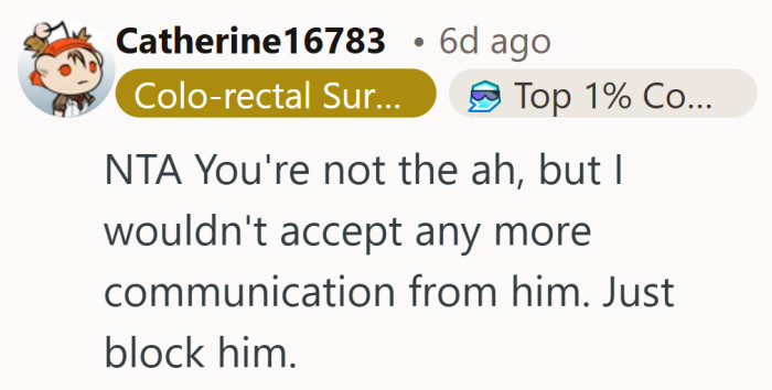 When advice gets straight to the point and stays there.