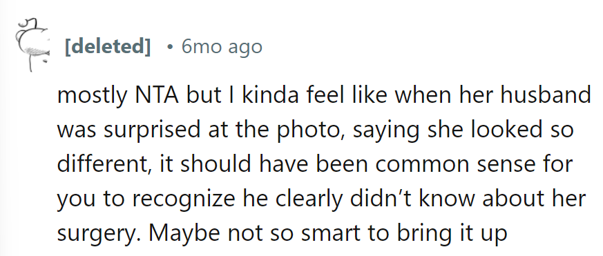 NTA, but maybe skip the surprise surgeries in the conversation next time.