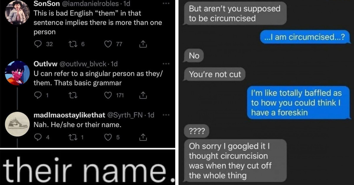 30+ Instances of Clueless People Trying to Correct Others Online but Ending Up Being Ridiculed