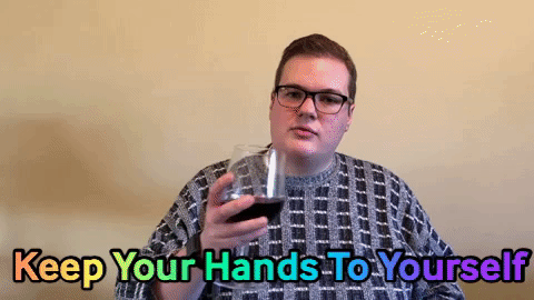 21. Keep all your body parts to yourself