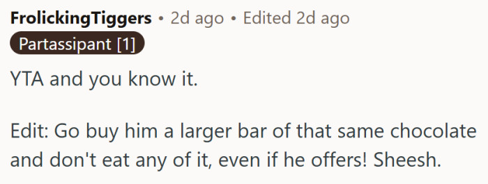 The OP should do this