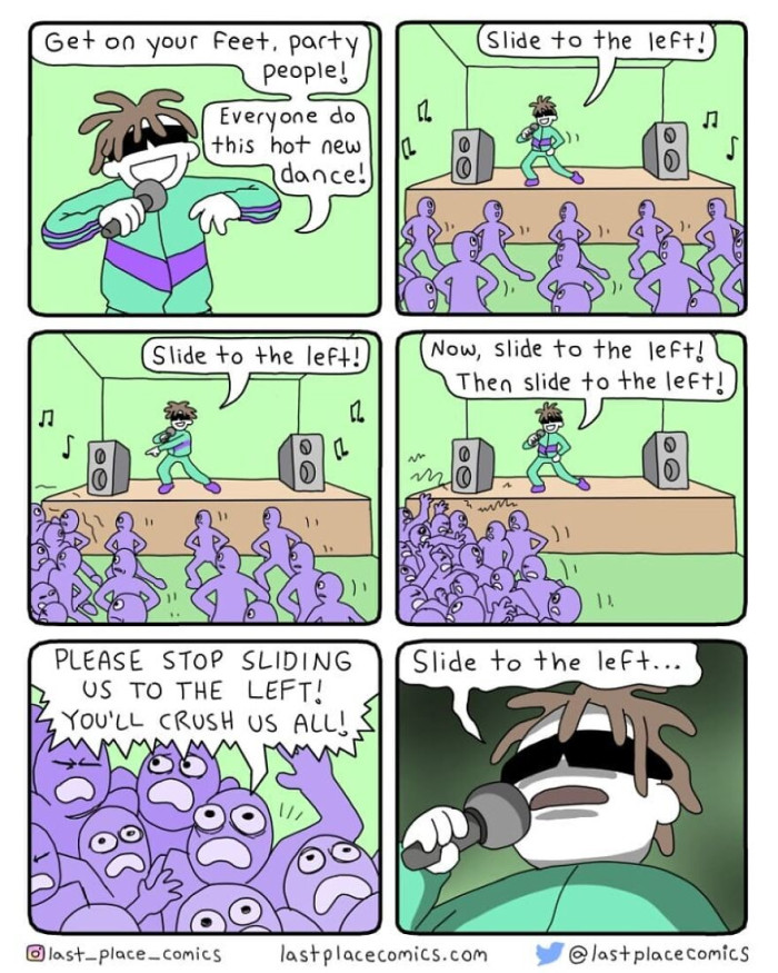 Who would have thought that this song could be taken so literally and turned into something dark?