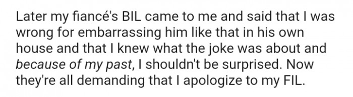 I knew what the joke was about