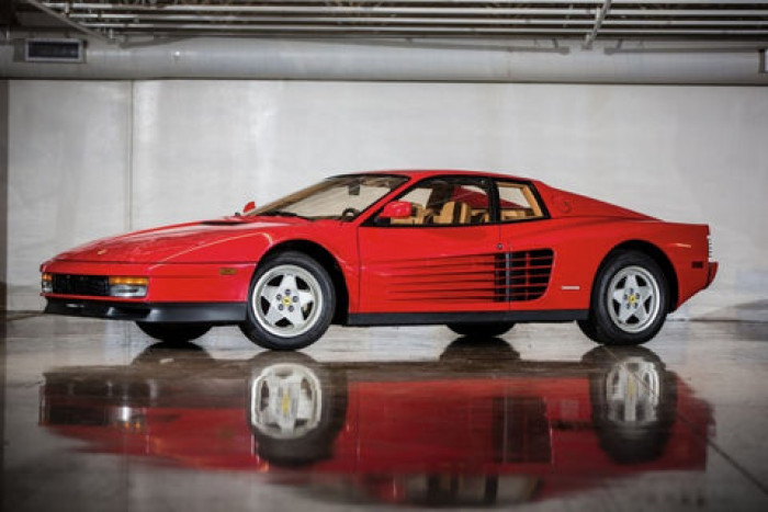 10. Ferrari Testarossa