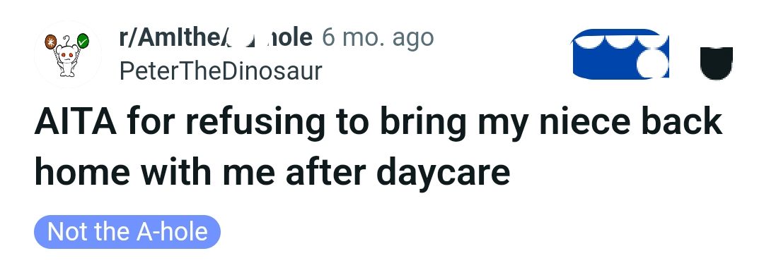 And here's the story's title