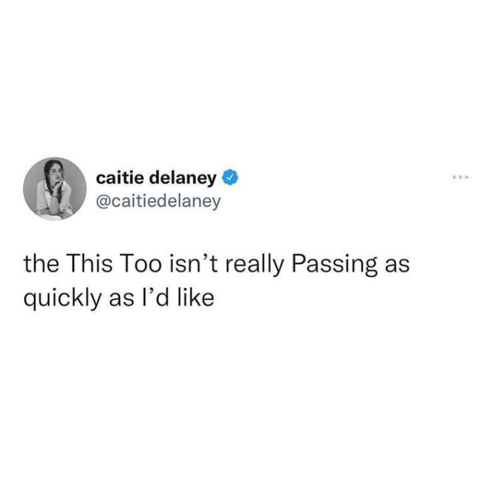 19. Not quick enough