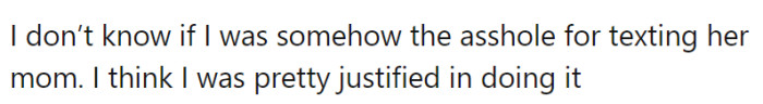 OP has offered the following explanation for why they think they might be the a-hole: