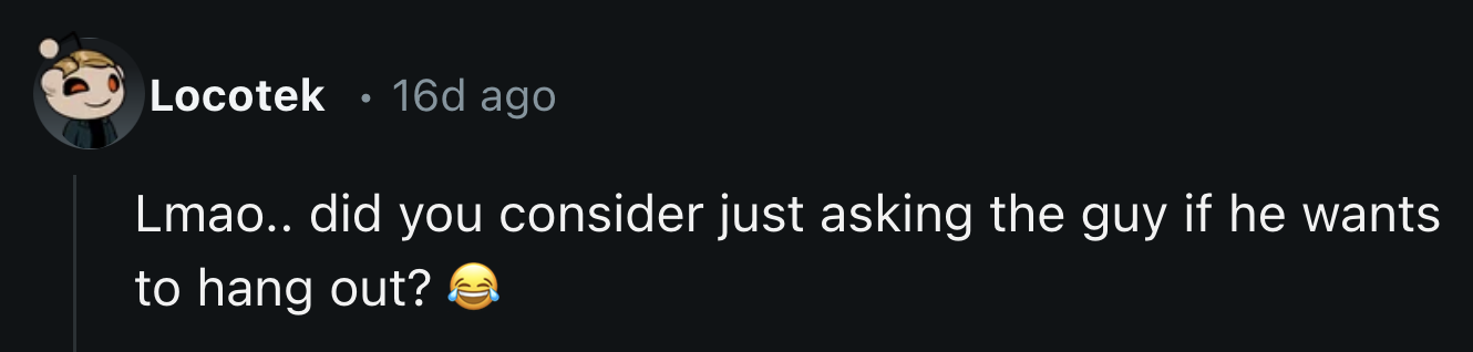 Redditors found OP's predicament amusing. They also asked if she had tried asking her lab partner out instead of waiting for the universe.