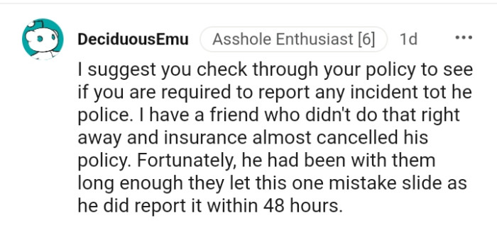 Checking Through the Policy to See If You're Required to Report