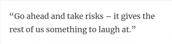 18. We all need something to laugh at