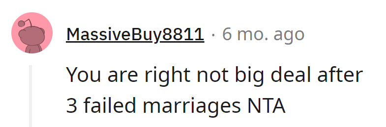 After three failed marriages, a proposal is just another attempt at 