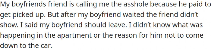 OP has offered the following explanation for why they think they might be the a-hole: