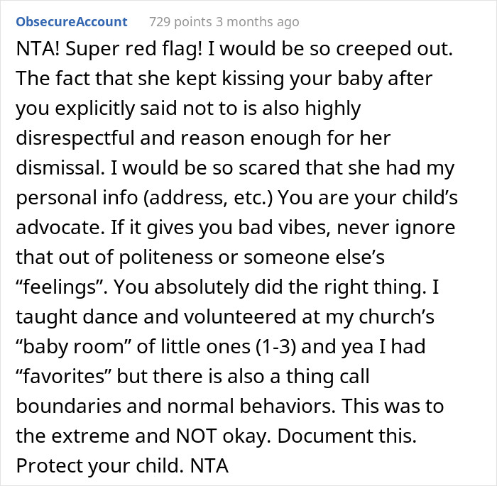 #4 Mother's gut can never be wrong.