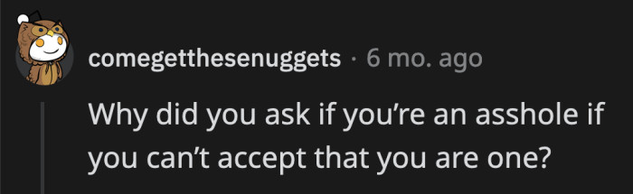 Redditors showed him exactly why he was the a**hole to his new temporary roommates.