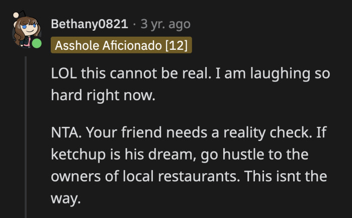 I will choose to believe that this story is 100% true because it is too good to be fake