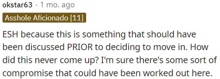 It's surprising that it was never discussed earlier.