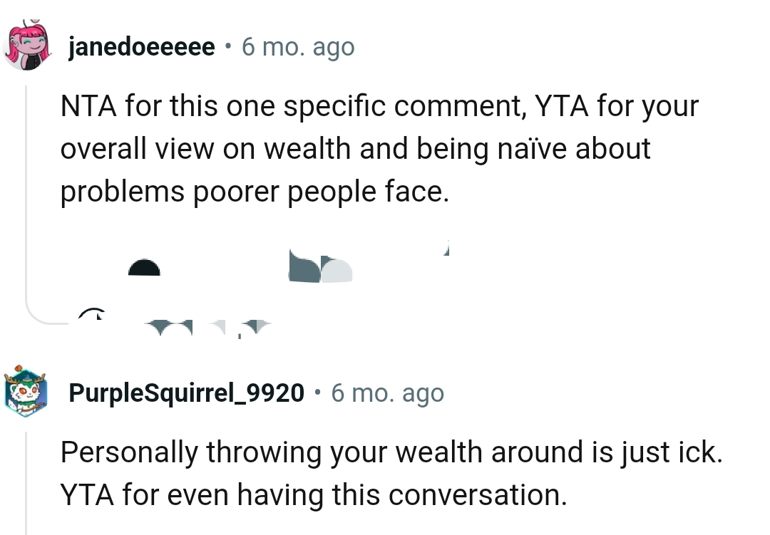 Being naive about problems poorer people face