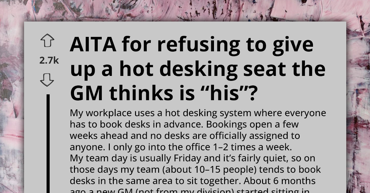 An Employee Booked A Desk At Work — And Accidentally Started A Full-Blown Office Feud