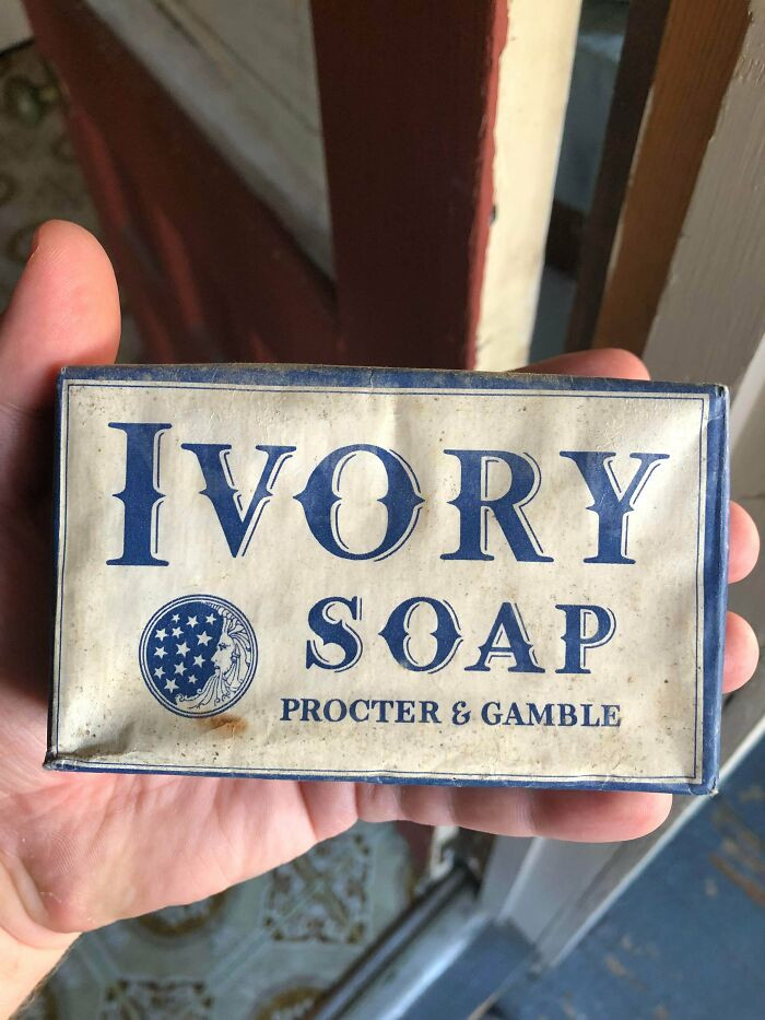 "Unopened Soap From 1940"