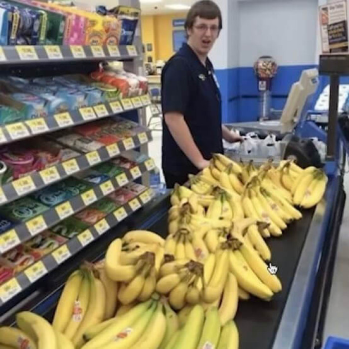 14. The sheer look of shock on his face—priceless