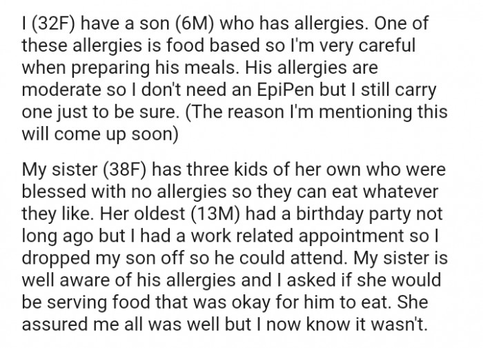 I had a work-related appointment, so I dropped my son off