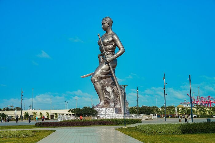Amazon Statue, Cotonou, Benin