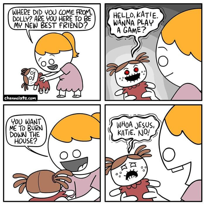 17. Seems Like Katie Has Had Some Bad Experiences in the Past