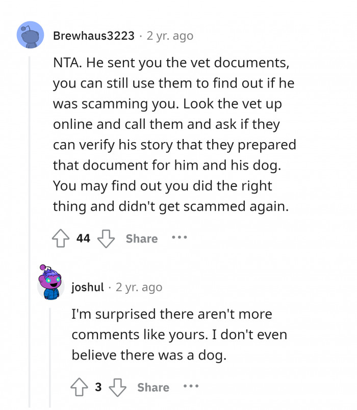 #15 Maybe the dog is his emotional support.