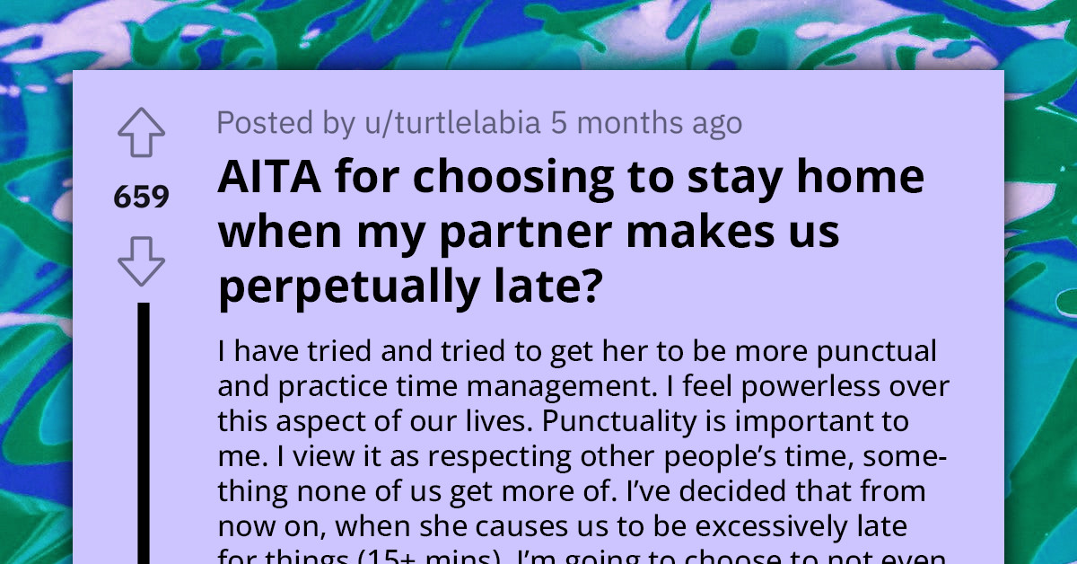 Frustrated Partner Considers Skipping Events Due to Girlfriend's Chronic Lateness