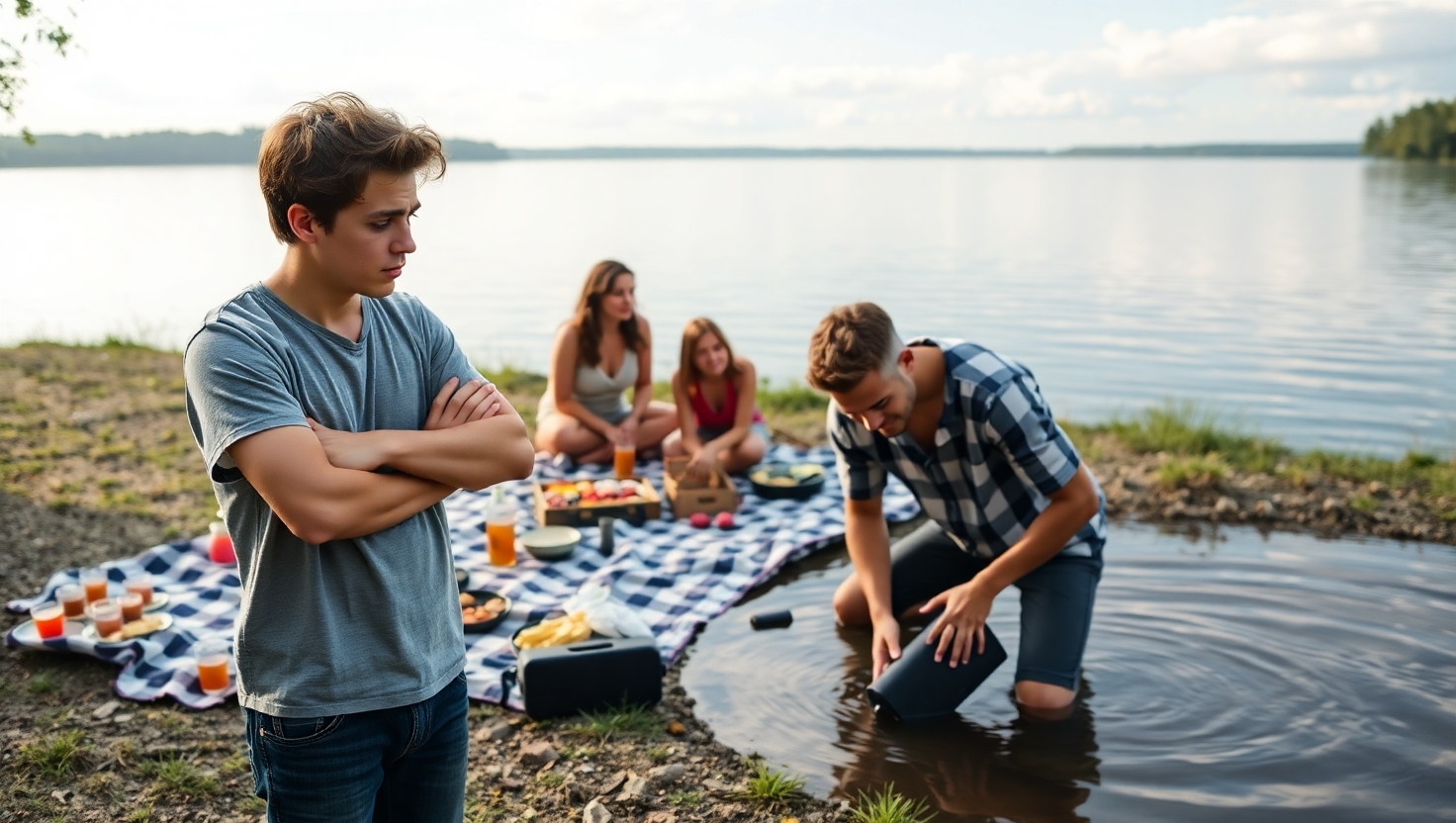 Friend Drops Bluetooth Speaker in Lake - AITA for Refusing to Loan It?