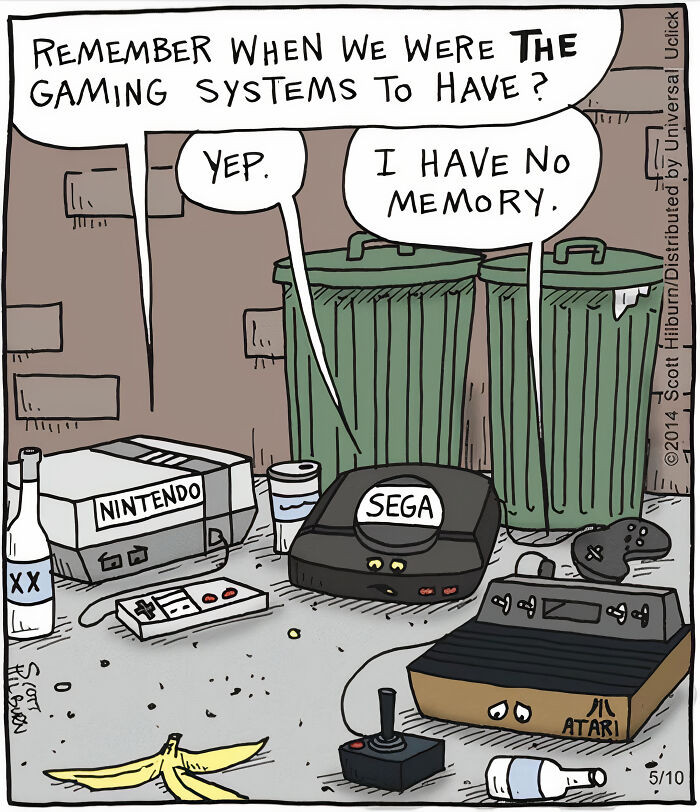 19. They were once the gaming systems to have