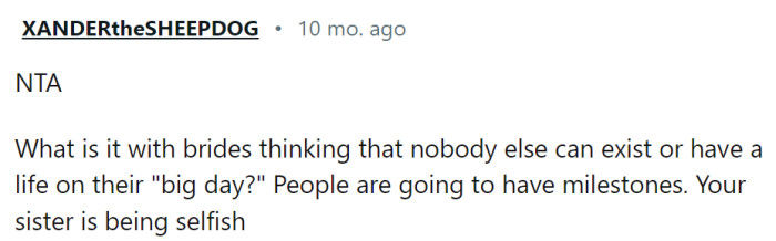 What is it with brides?