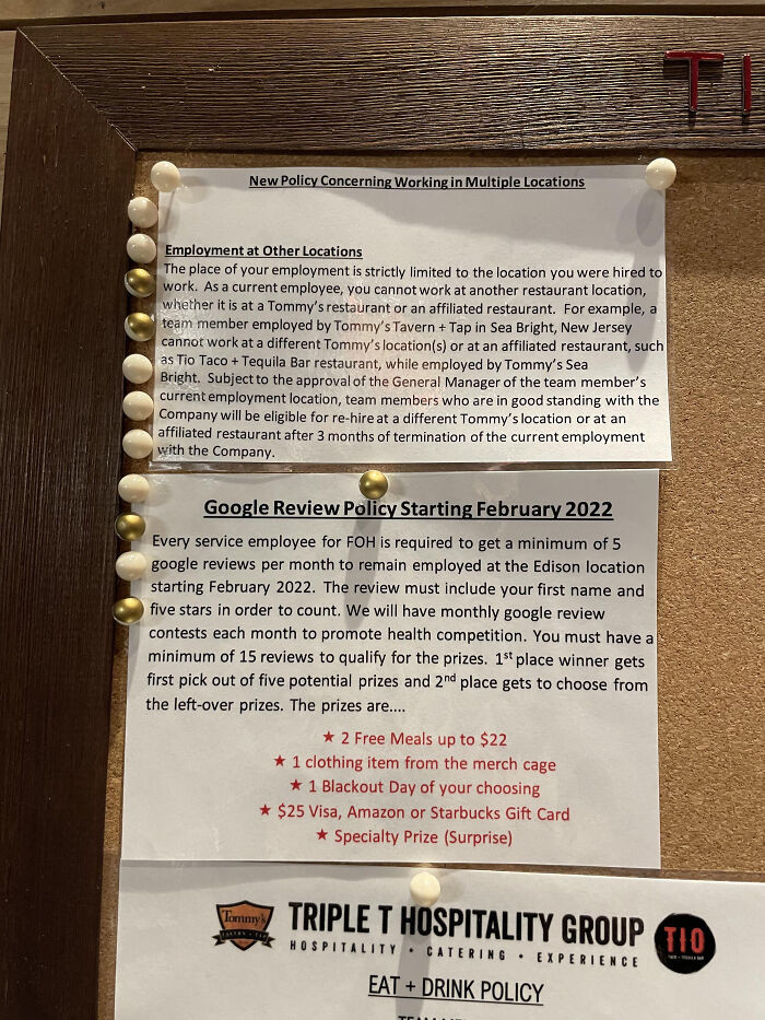 19. The reward for good reviews is company merch. How exciting!