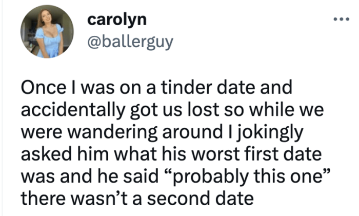 10. Honesty on the first date