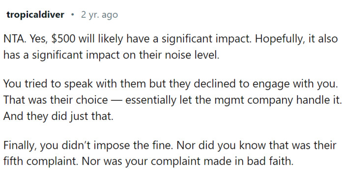 They made their choice.