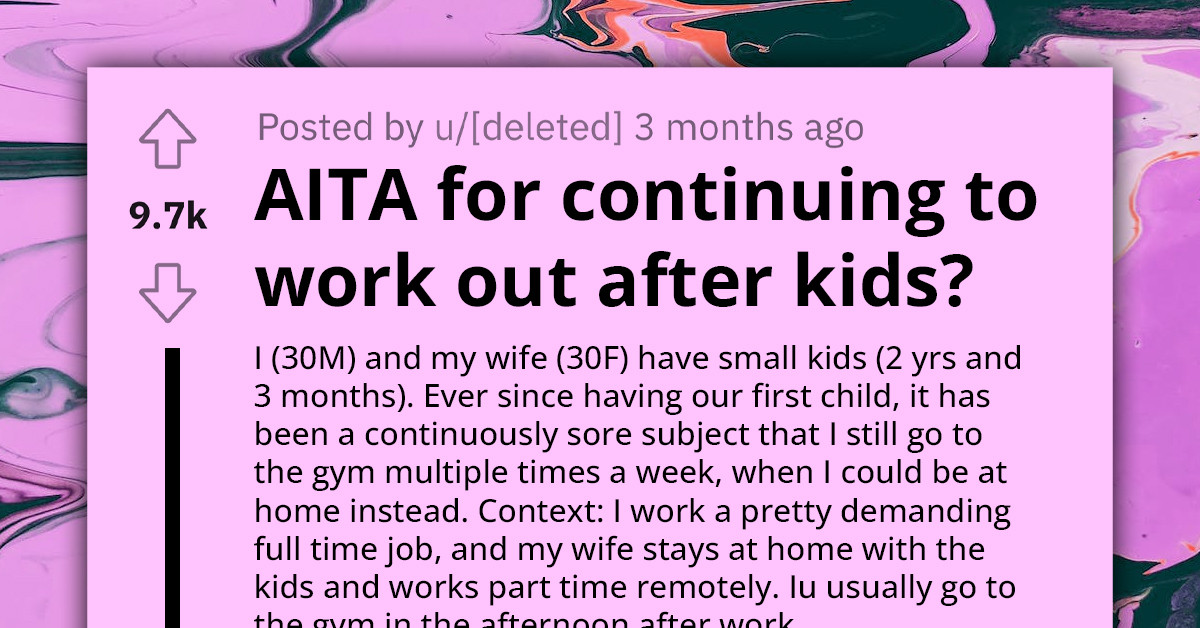 Man’s Fitness Frenzy Sparks Tension With Wife As He Struggles To Juggle Work-Outs And Baby Duties