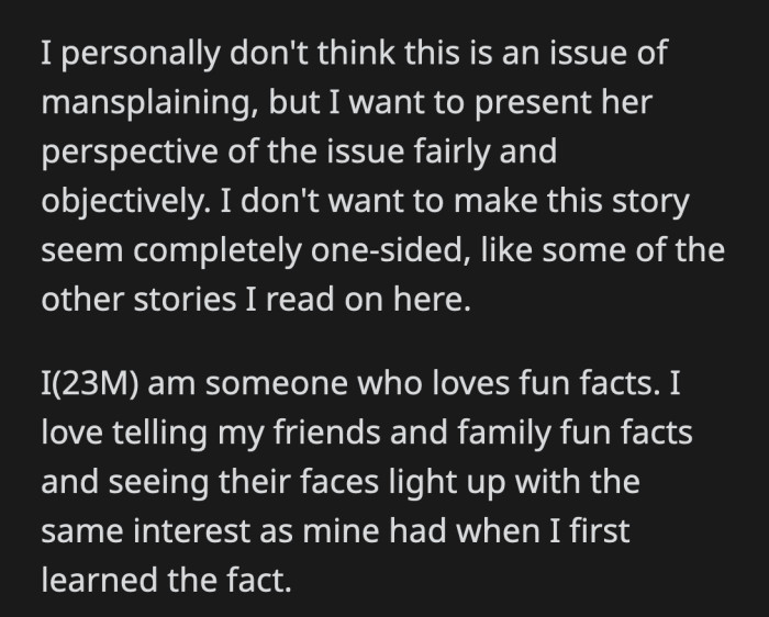 He was annoyed when he retorted that it's a polystyrene container.