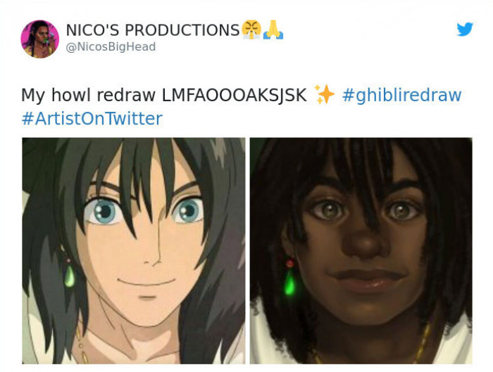 29. If Howl were a Black character.