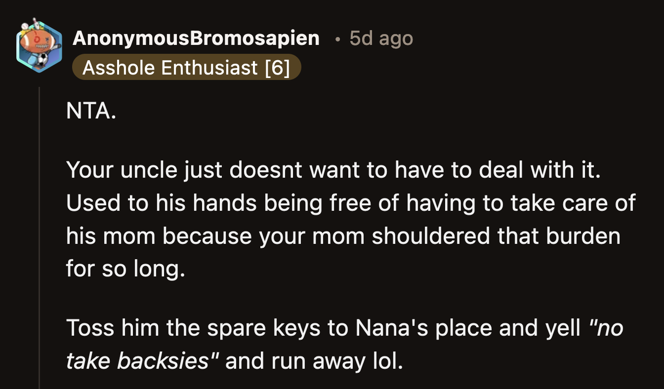 Nana is now her favorite child's problem. It's as the stars intended.