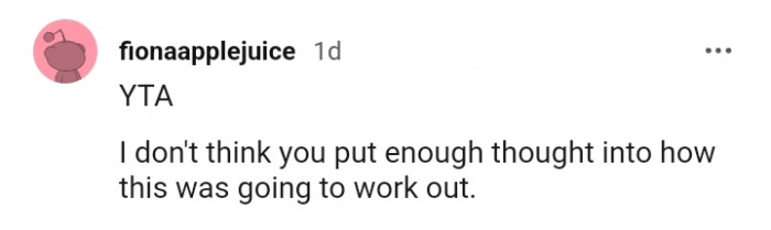 Putting enough thought into how this will work