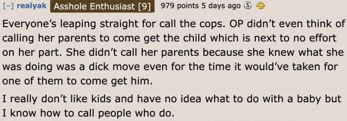Why should the first call go to the police?