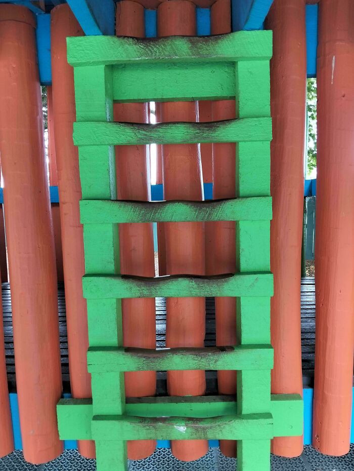 "This Playground Ladder"
