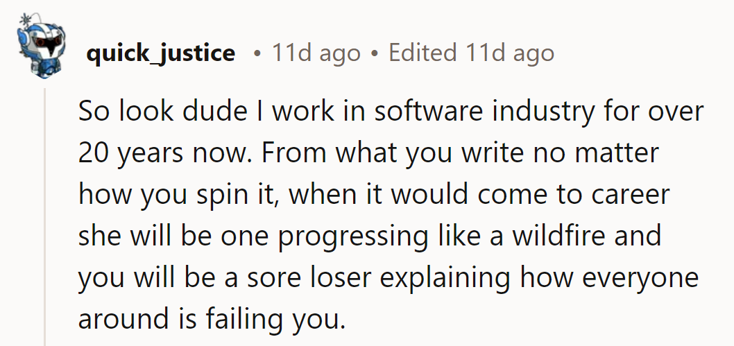 Who knew job success was just a matter of message board debates?